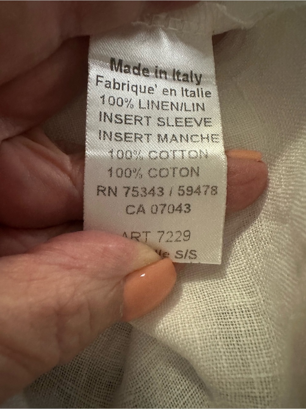 Beautiful Terzo Millennio women's blouse, Made in Italy, size Small. - Picture 5 of 5